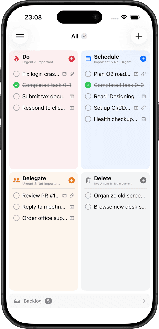 Matrix & Backlog